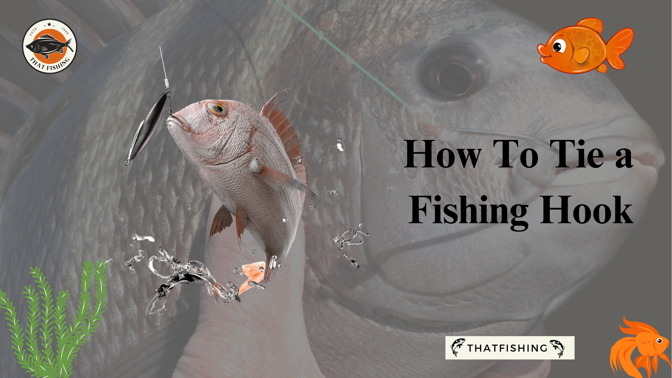 easiest way to tie a fish hook