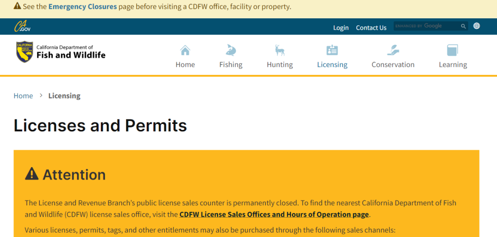 California Fishing License 2024 How To Get It Easily   Open The Official Site 1 