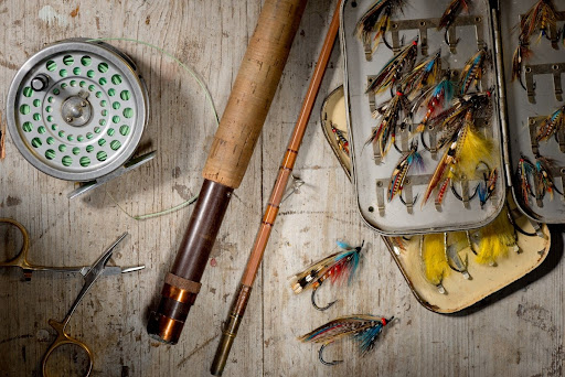 Assort the flies in a box for perfect lures